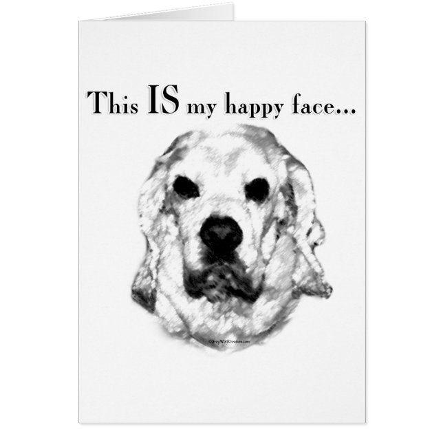 Cocker Spaniel Happy Face (Vorne)