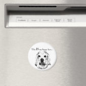 Cocker Spaniel Happy Face Magnet (In Situ (Geschirrspüler))