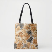 Cocker Spaniel Hund Aquarell  Tasche (Vorderseite)