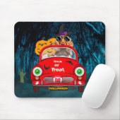 Cocker Spaniel Hund Autofahren Auto Beängstigend H Mousepad (Mit Mouse)