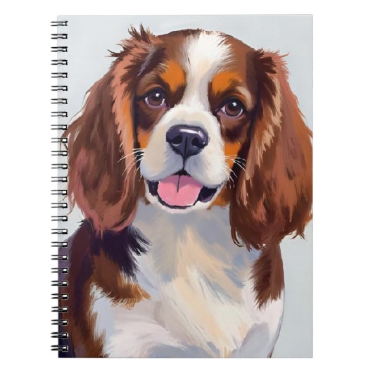Cocker Spaniel | Hund Haustier Malerei Notizblock (Vorderseite)