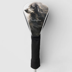 Cocker Spaniel Hund im Wind 001 - Yacobsen Dero Golf Headcover