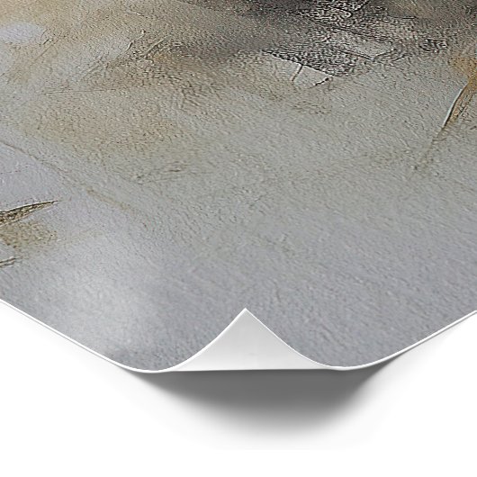 Cocker Spaniel Hund im Wind 004 - Yacobsen Dero Poster (Ecke)