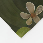 Cocker Spaniel Hund in St. Patrick's Day Dress Fleecedecke (Ecke)