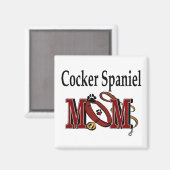 Cocker Spaniel Hund Mama Geschenke Magnet (Vorderseite/Rückseite)