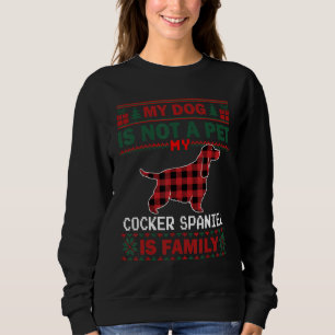 Cocker Spaniel Hund Matching Pajama Familie Hund U Sweatshirt