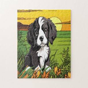 Cocker Spaniel Hund Puzzle
