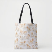 Cocker Spaniel Hund sanfte Wasserfarbe  Tasche (Vorderseite)