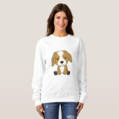 Cocker Spaniel Hund Tierfreunde Hunde Sweatshirt (Vorne ganz)