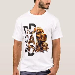 Cocker Spaniel Hund Vater - Elegant & Loyal Beglei T-Shirt