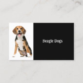 Cocker Spaniel Hund Züchter Haustier Sitter Visitenkarte (Rückseite)