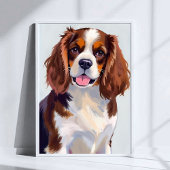 Cocker Spaniel Hundelgemälde Poster