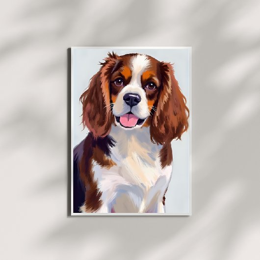 Cocker Spaniel Hundelgemälde Poster