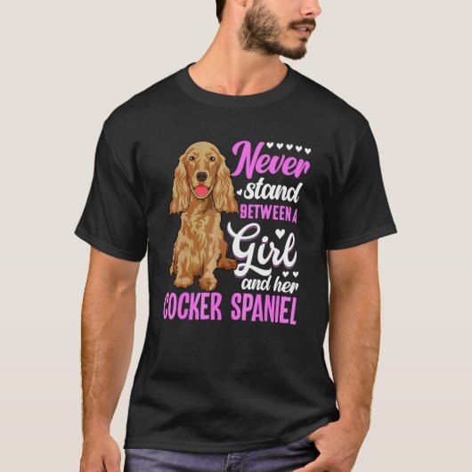 Cocker Spaniel-Hundeoutfit  Cocker Spaniel 2 T-Shirt (Vorderseite)