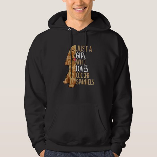 Cocker Spaniel Hundeoutfit  Cocker Spaniel 3 Hoodie (Vorderseite)