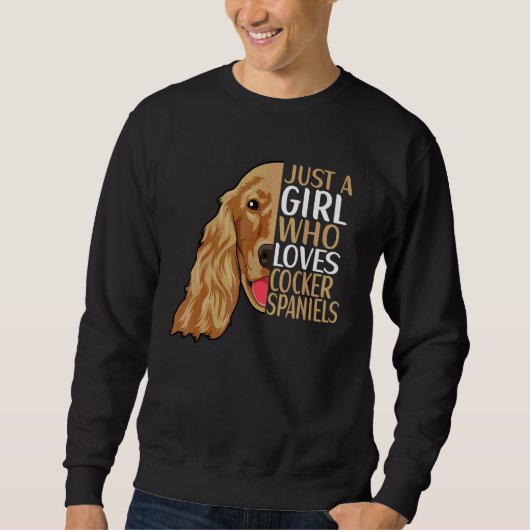 Cocker Spaniel Hundeoutfit  Cocker Spaniel 4 Sweatshirt (Vorderseite)