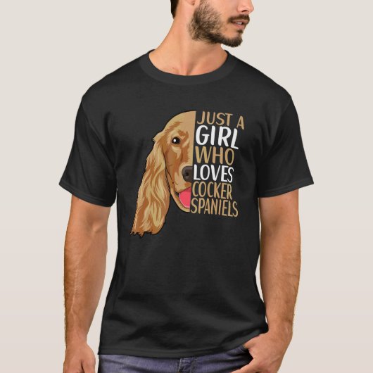 Cocker Spaniel Hundeoutfit Cocker Spaniel 4 T-Shirt (Vorderseite)