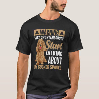 Cocker Spaniel Hundeoutfit  Cocker Spaniel 4 T-Shirt