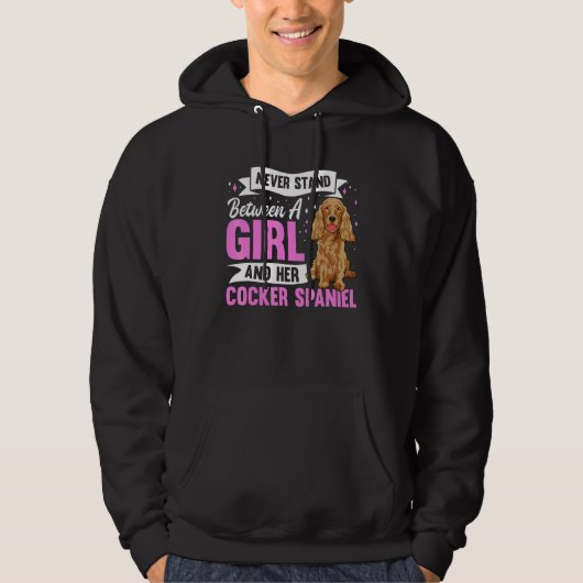 Cocker Spaniel Hundeoutfit  Cocker Spaniel Hoodie (Vorderseite)
