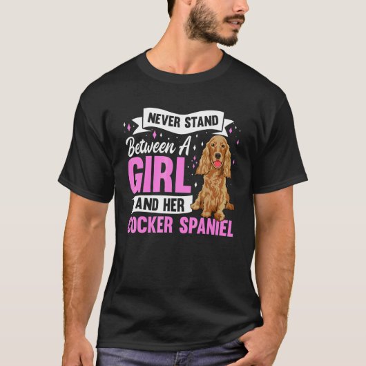 Cocker Spaniel Hundeoutfit Cocker Spaniel T-Shirt (Vorderseite)