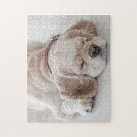Cocker spaniel-Hundeschlafen Puzzle (Vertikal)