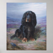 Cocker Spaniel im Hochland von Lilian Cheviot Poster (Vorne)