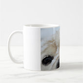 Cocker Spaniel im Schnee Kaffeetasse (Links)