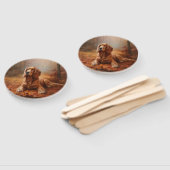 Cocker Spaniel in Herbstleaves Inspiriere Fall Fächer (Non-assembled)