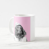 Cocker Spaniel in Rain Coat (Ume) Kaffeetasse (Vorderseite Links)