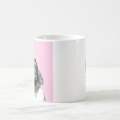 Cocker Spaniel in Rain Coat (Ume) Kaffeetasse (Mittel)