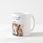 Cocker Spaniel Kaffeetasse (VorderseiteRechts)