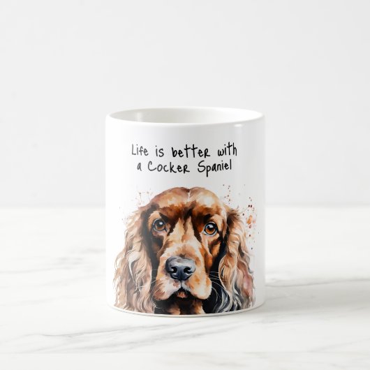Cocker Spaniel Kaffeetasse (Mittel)