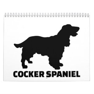 Cocker spaniel kalender