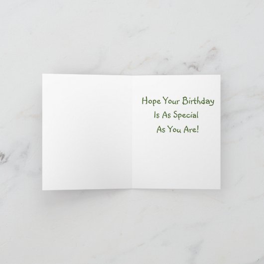 Cocker Spaniel Karte (Innenseite)