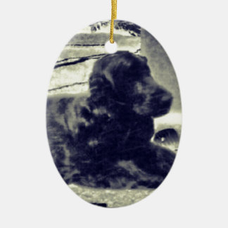 Cocker spaniel keramik ornament