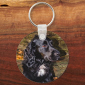 Cocker Spaniel Keyring Schlüsselanhänger (Vorderseite)