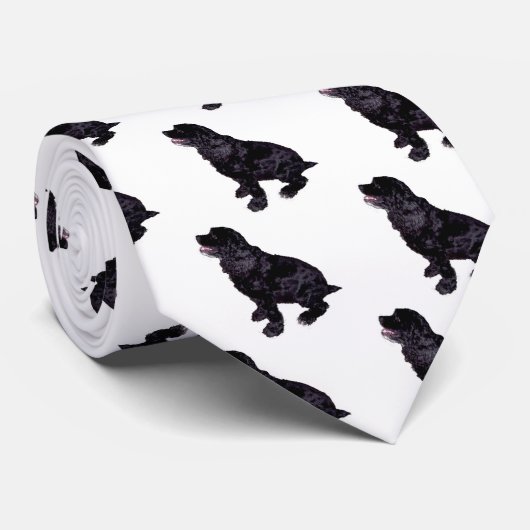 Cocker spaniel krawatte (Gerollt)
