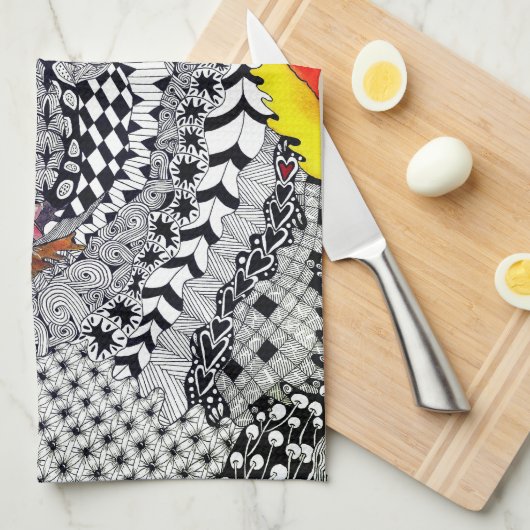 Cocker Spaniel Küchentücher (Viertel Falte)