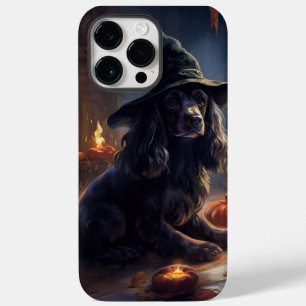 Cocker Spaniel Kürbisse Halloween Gruselig Case-Mate iPhone 14 Pro Max Hülle
