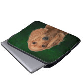 Cocker Spaniel Laptop Sleeve (Vorne Knopf)