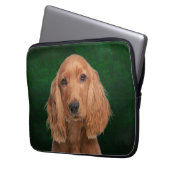Cocker Spaniel Laptop Sleeve (Vorderseite Links)