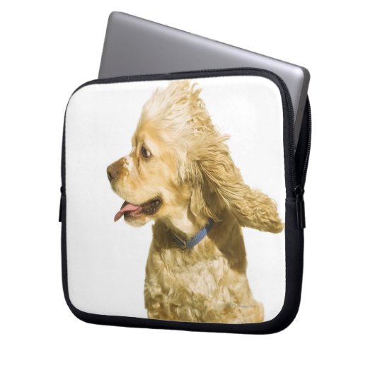 Cocker Spaniel Laptopschutzhülle (Vorderseite Links)