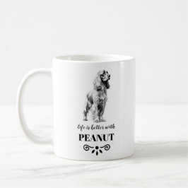 Cocker Spaniel Leben ist besser mit dem benutzerde Kaffeetasse