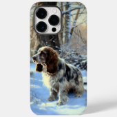 Cocker Spaniel Let It Snow Weihnachten Case-Mate iPhone Hülle (Rückseite)