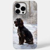 Cocker Spaniel Let It Snow Weihnachten Case-Mate iPhone Hülle (Rückseite)