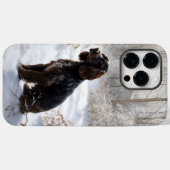 Cocker Spaniel Let It Snow Weihnachten Case-Mate iPhone Hülle (Rückseite (Horizontal))