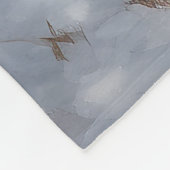 Cocker Spaniel Let It Snow Weihnachten Fleecedecke (Ecke)