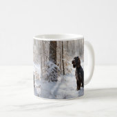 Cocker Spaniel Let It Snow Weihnachten Kaffeetasse (VorderseiteRechts)