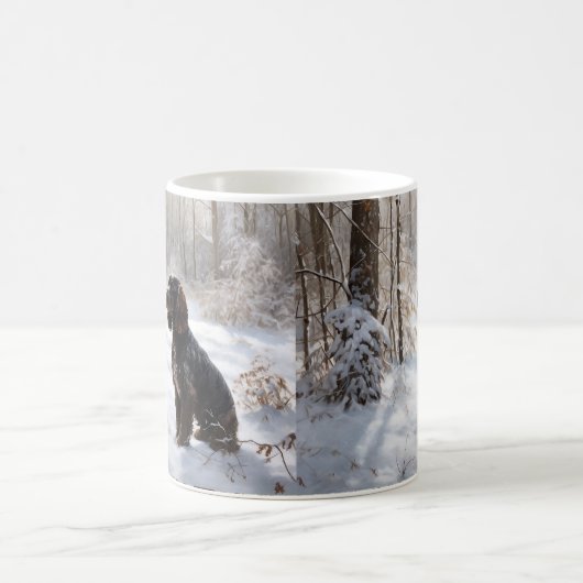Cocker Spaniel Let It Snow Weihnachten Kaffeetasse (Mittel)