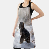 Cocker Spaniel Let It Snow Weihnachten Schürze (InSitu)